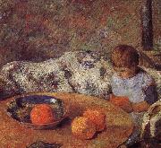 Paul Gauguin Indoor Arab League Li ni oil painting reproduction